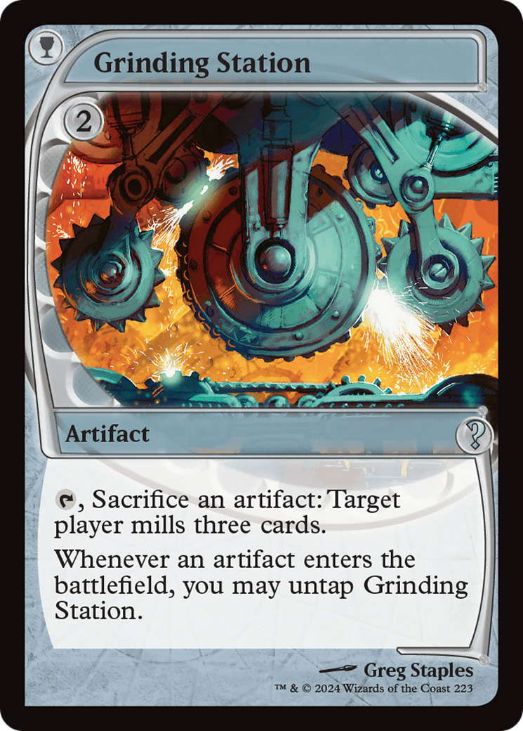 Grinding Station (Future Sight) [Mystery Booster 2] | Webway Games