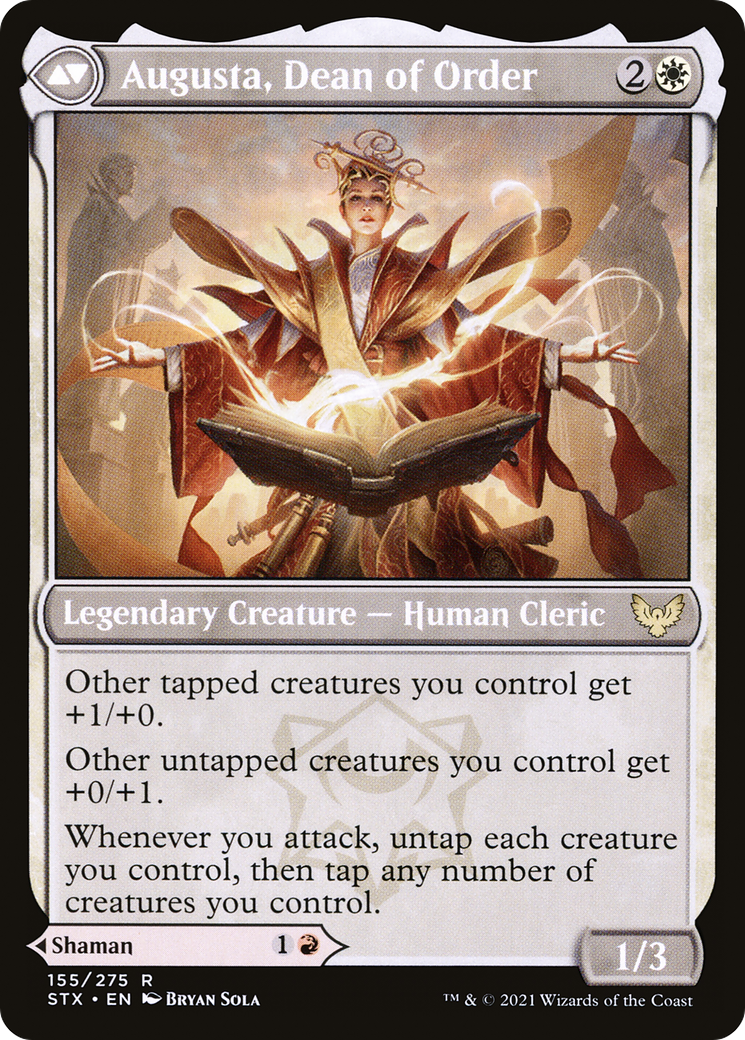 Plargg, Dean of Chaos // Augusta, Dean of Order [Secret Lair: From Cute to Brute] | Webway Games