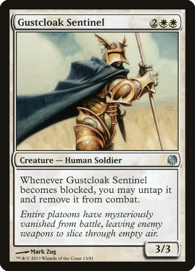 Gustcloak Sentinel [Duel Decks: Heroes vs. Monsters] | Webway Games