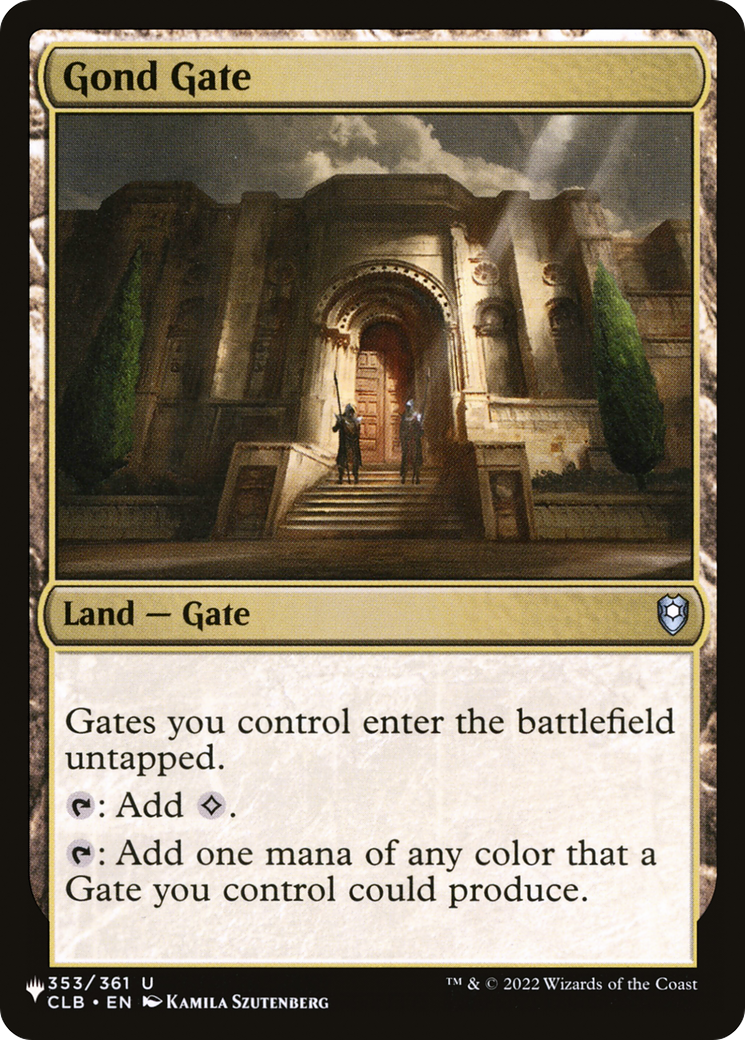 Gond Gate [The List] | Webway Games