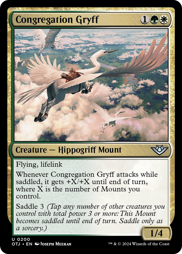 Congregation Gryff [Outlaws of Thunder Junction] | Webway Games