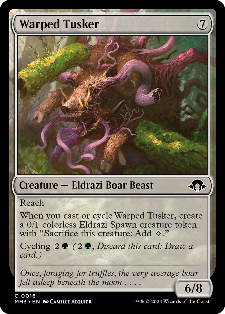 Warped Tusker [Modern Horizons 3] | Webway Games