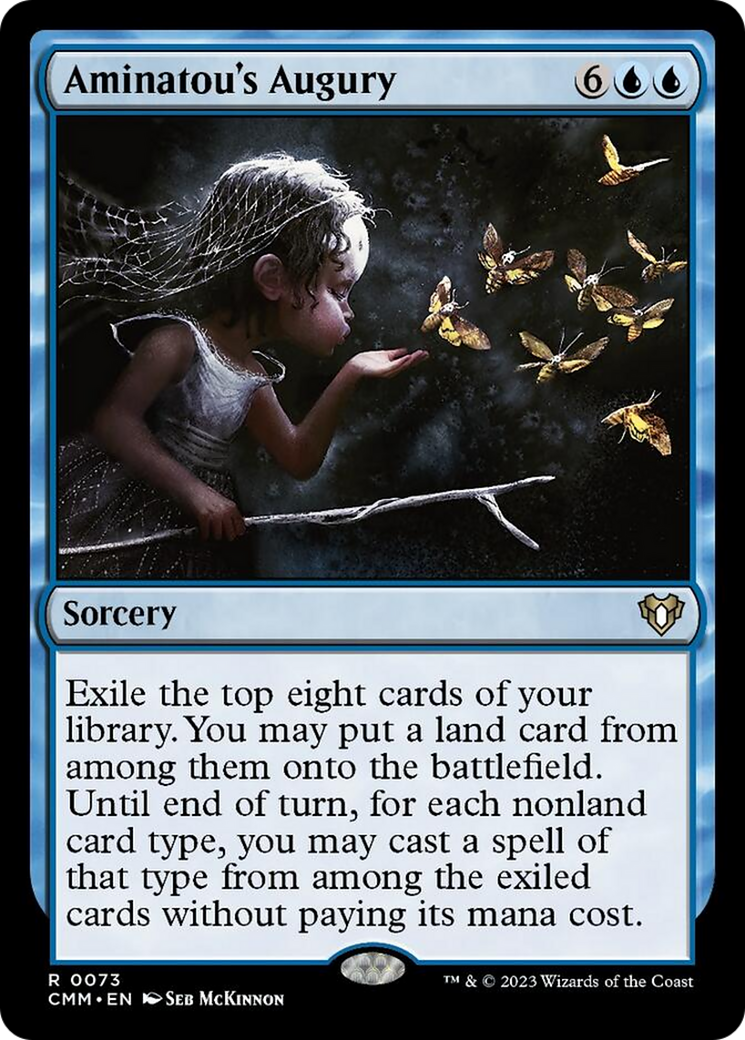 Aminatou's Augury [Commander Masters] | Webway Games