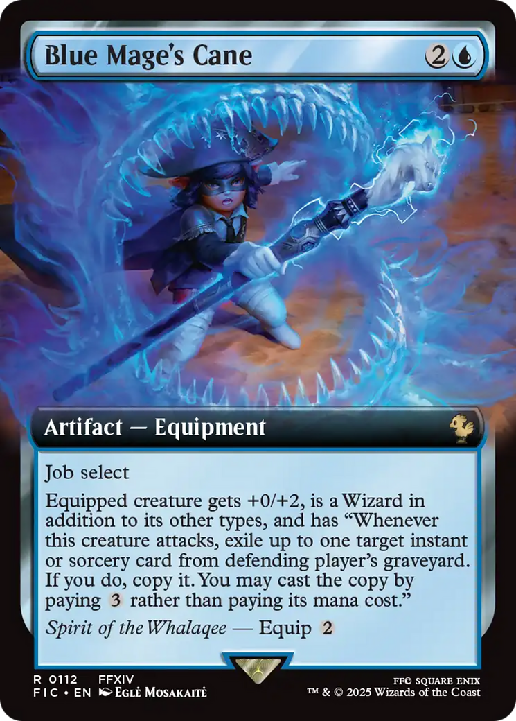 Blue Mage's Cane (Extended Art) [FINAL FANTASY Commander] | Webway Games