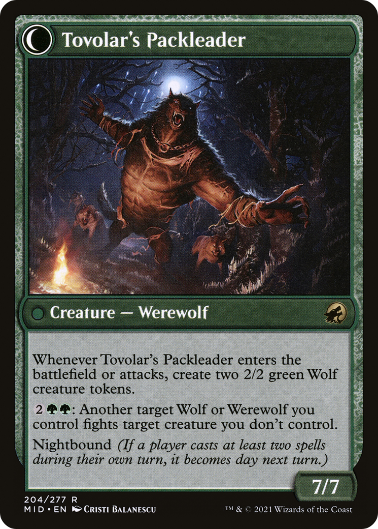 Tovolar's Huntmaster // Tovolar's Packleader [Secret Lair: From Cute to Brute] | Webway Games