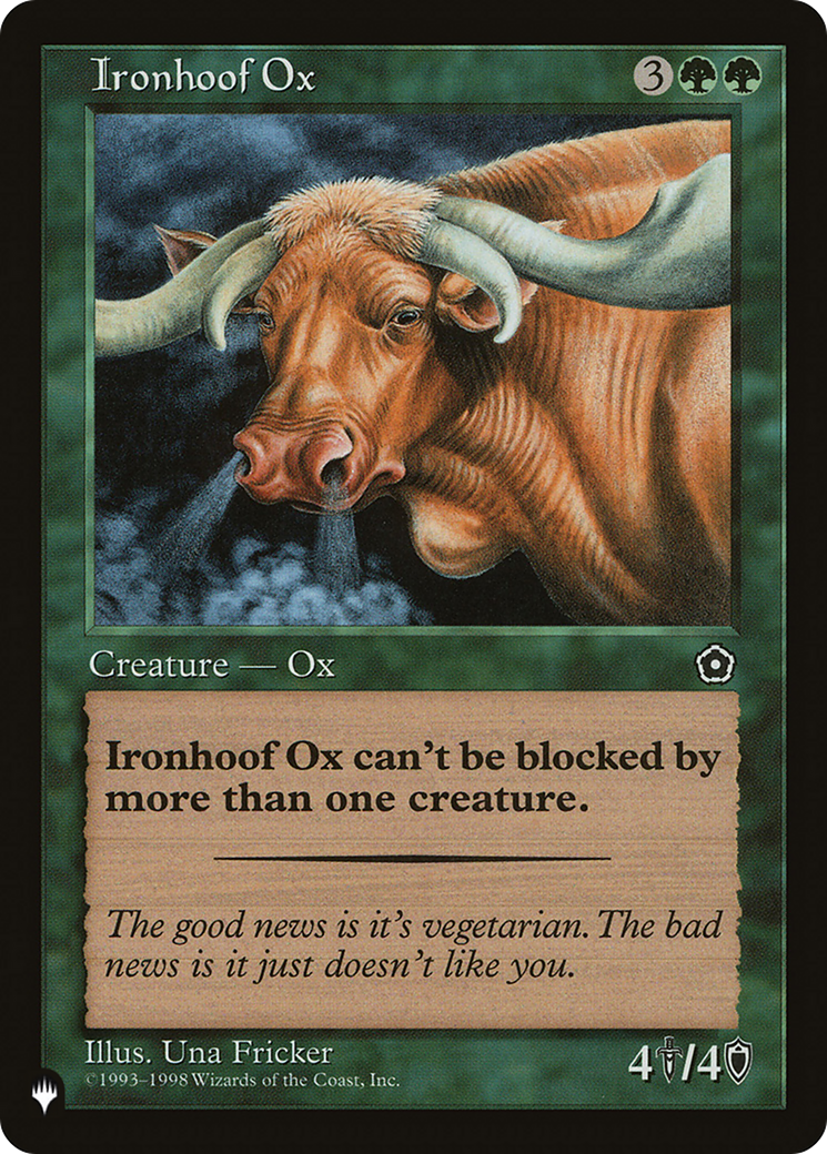 Ironhoof Ox [The List] | Webway Games