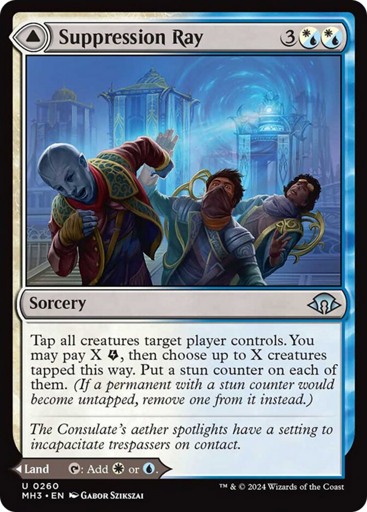 Suppression Ray // Orderly Plaza [Modern Horizons 3] | Webway Games