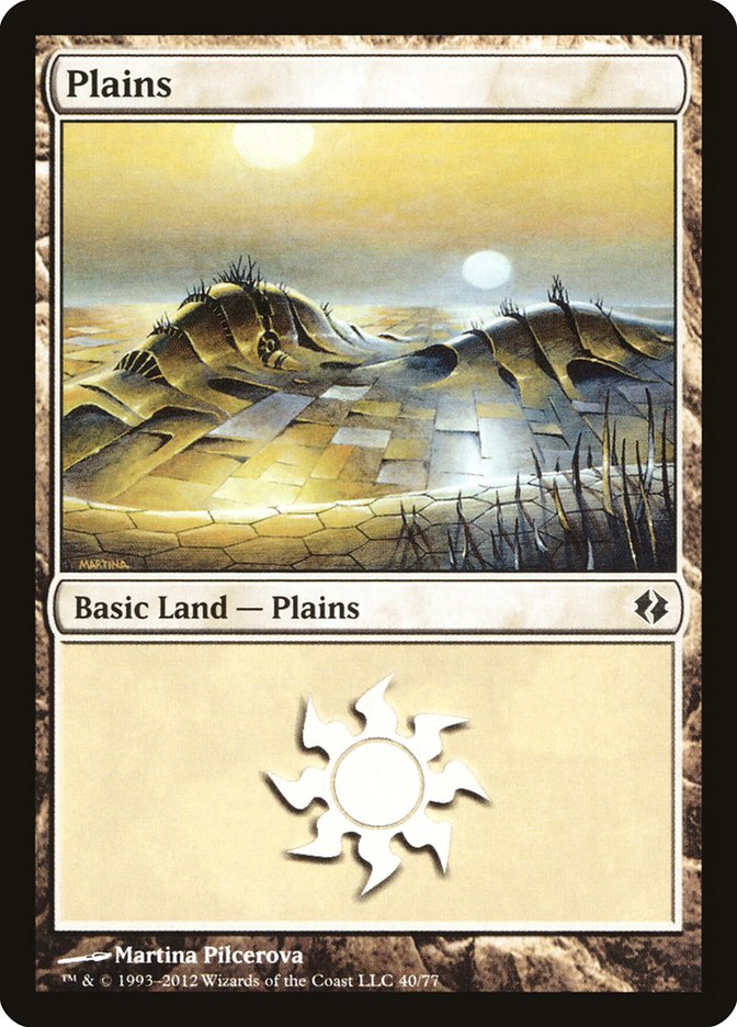 Plains (40) [Duel Decks: Venser vs. Koth] | Webway Games