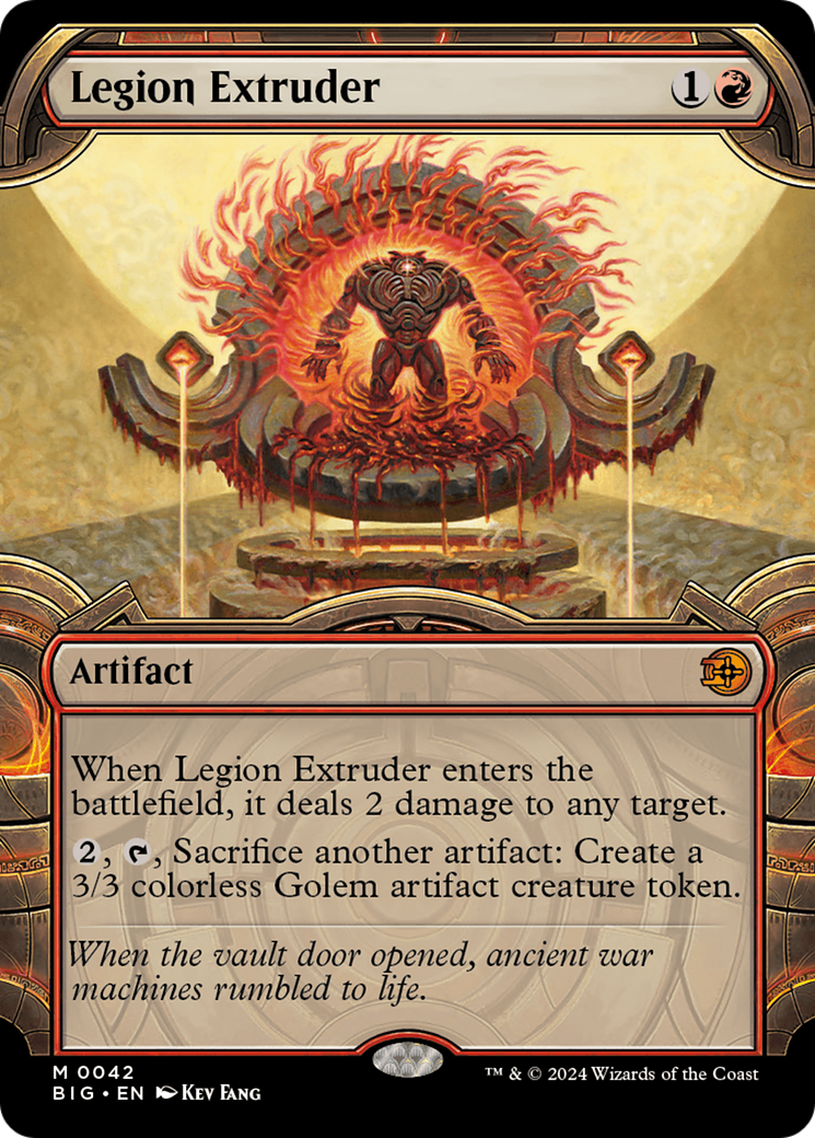 Legion Extruder (Showcase) [Outlaws of Thunder Junction: The Big Score] | Webway Games
