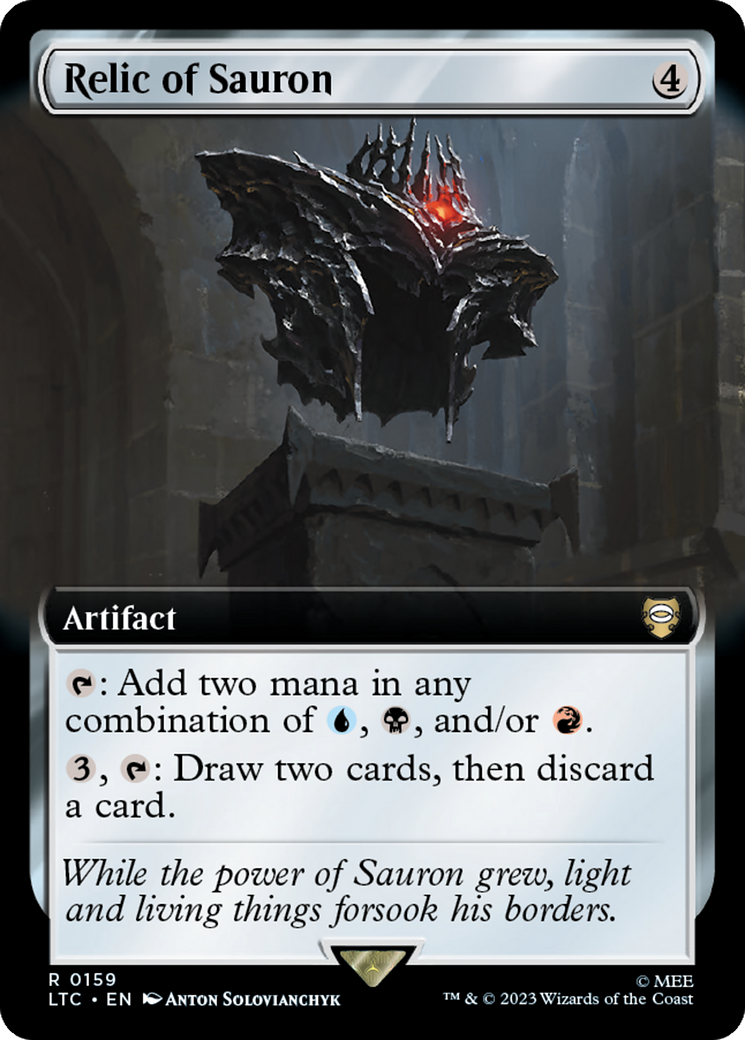 Relic of Sauron (Extended Art) [The Lord of the Rings: Tales of Middle-Earth Commander] | Webway Games