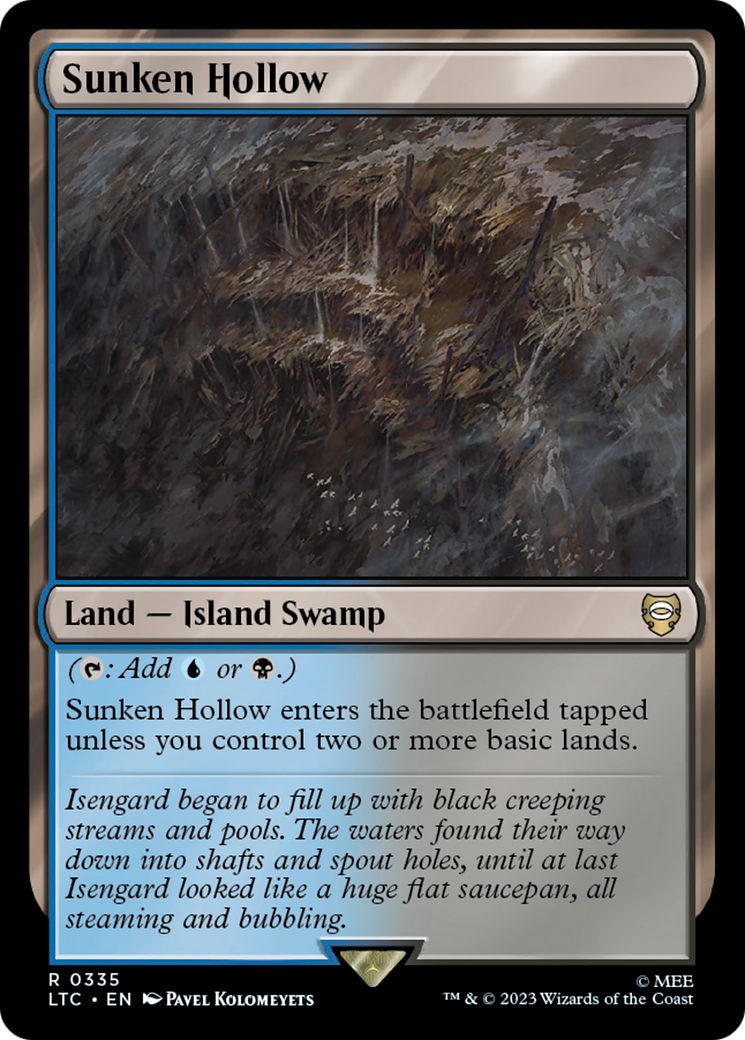 Sunken Hollow [The Lord of the Rings: Tales of Middle-Earth Commander] | Webway Games