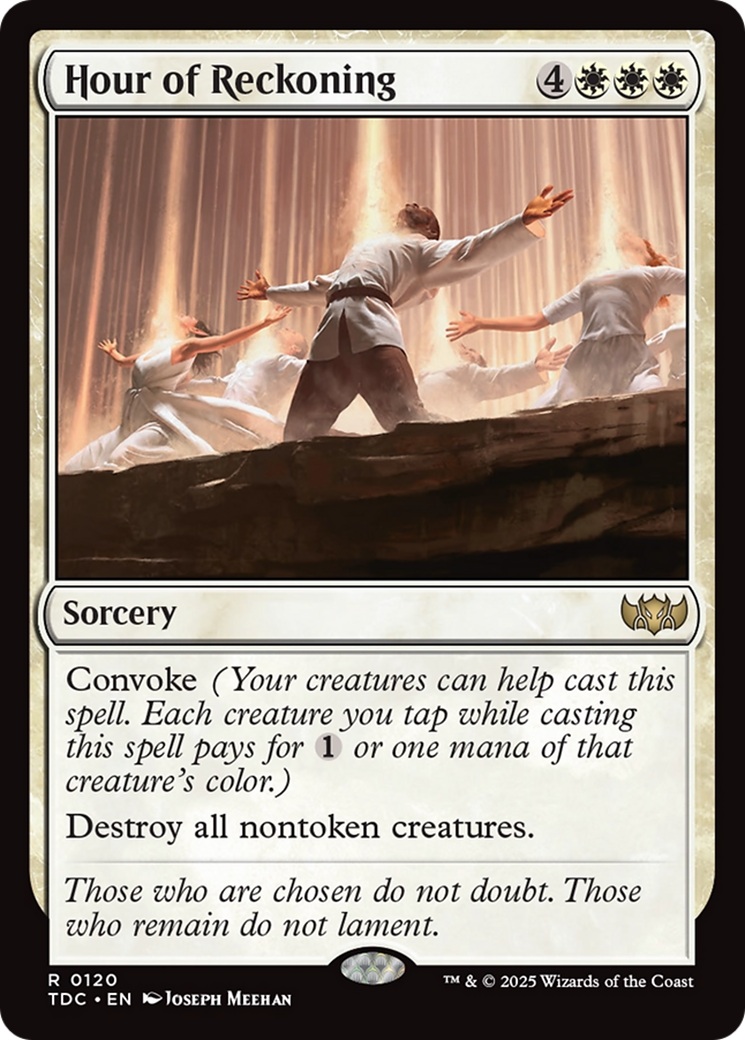 Hour of Reckoning [Tarkir: Dragonstorm Commander] | Webway Games