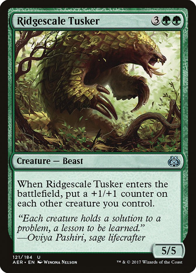 Ridgescale Tusker [Aether Revolt] | Webway Games