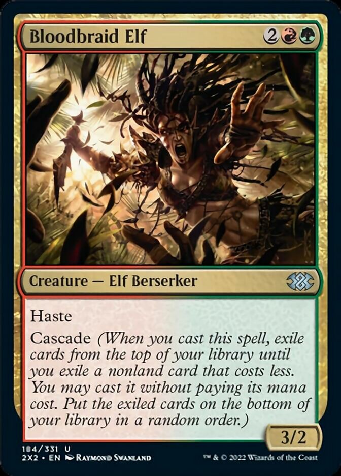 Bloodbraid Elf [Double Masters 2022] | Webway Games
