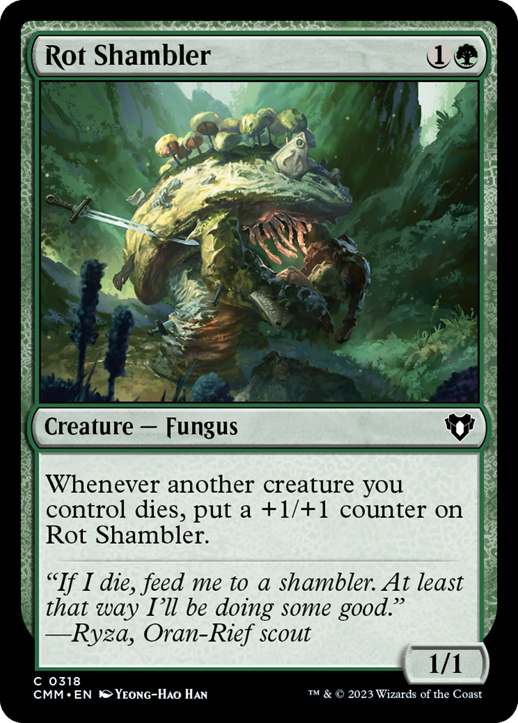 Rot Shambler [Commander Masters] | Webway Games