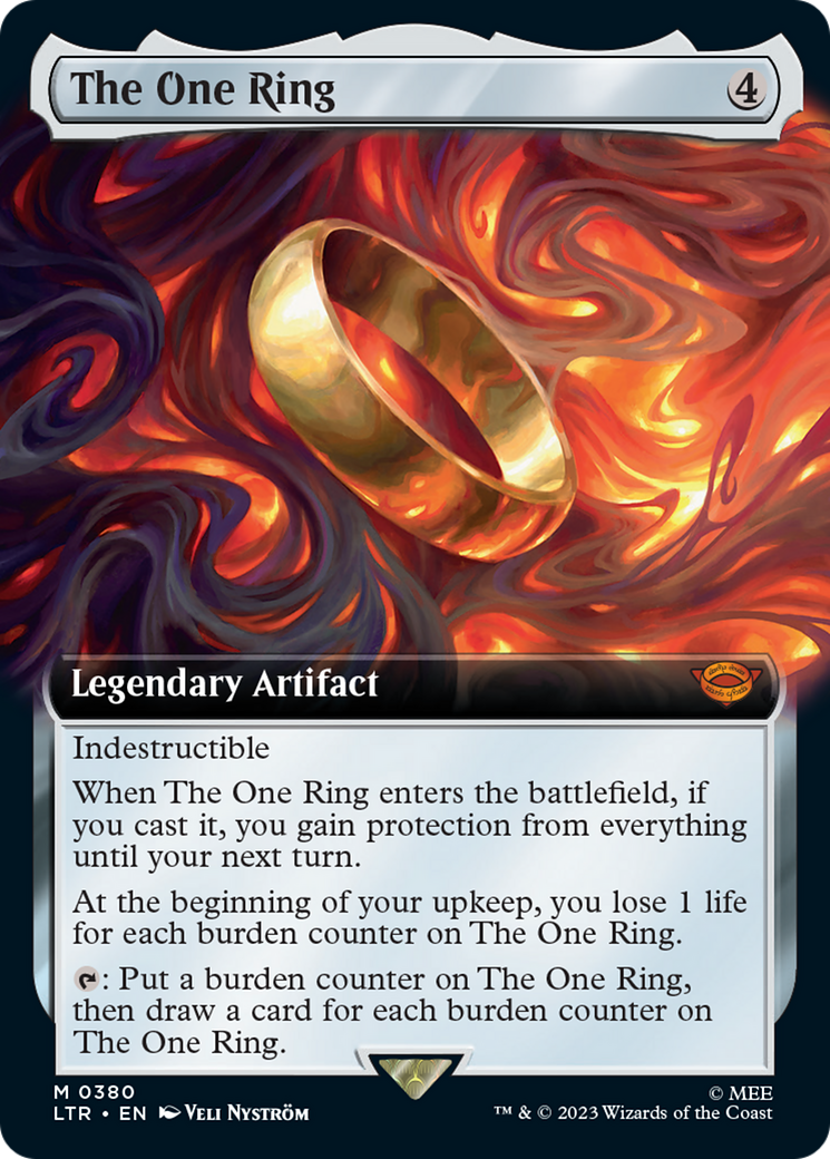 The One Ring (Extended Art) [The Lord of the Rings: Tales of Middle-Earth] | Webway Games