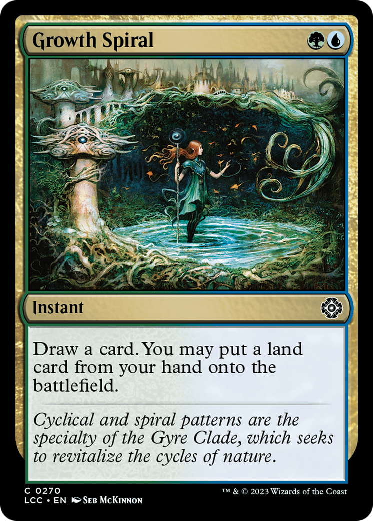 Growth Spiral [The Lost Caverns of Ixalan Commander] | Webway Games