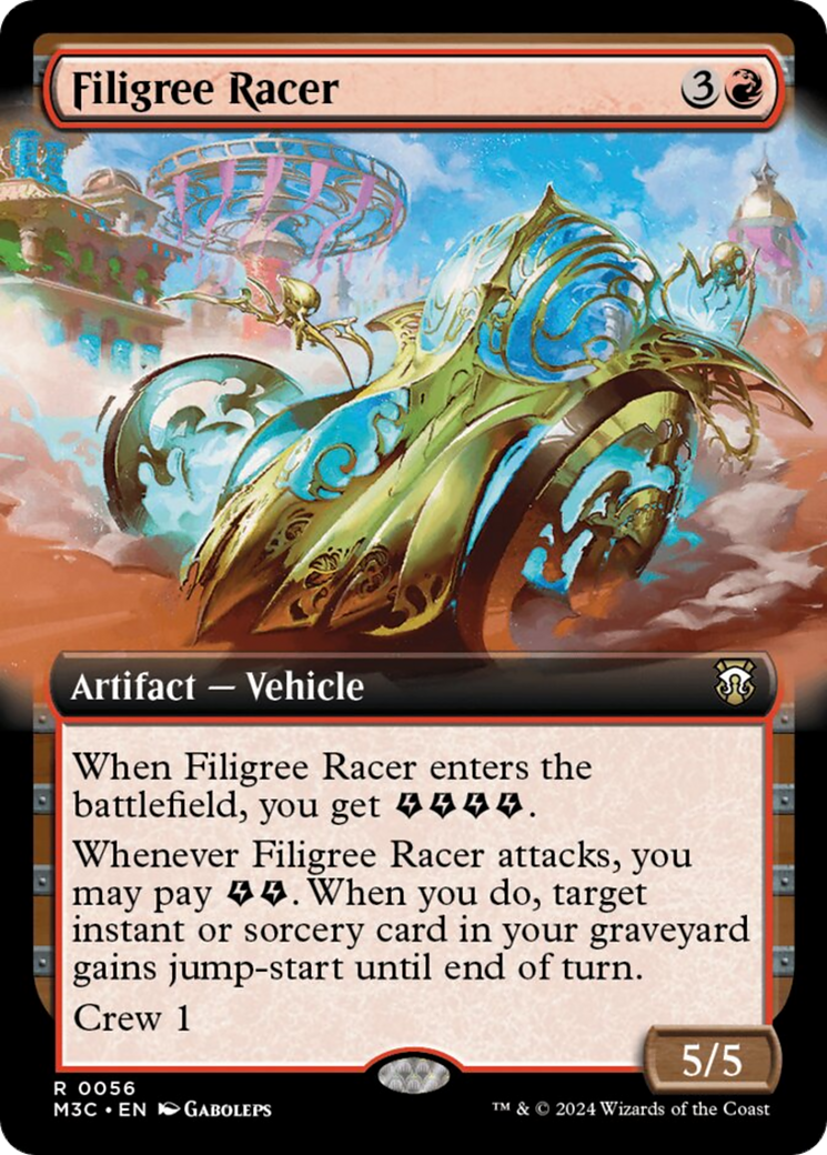 Filigree Racer (Extended Art) [Modern Horizons 3 Commander] | Webway Games