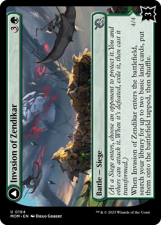 Invasion of Zendikar // Awakened Skyclave [March of the Machine] | Webway Games
