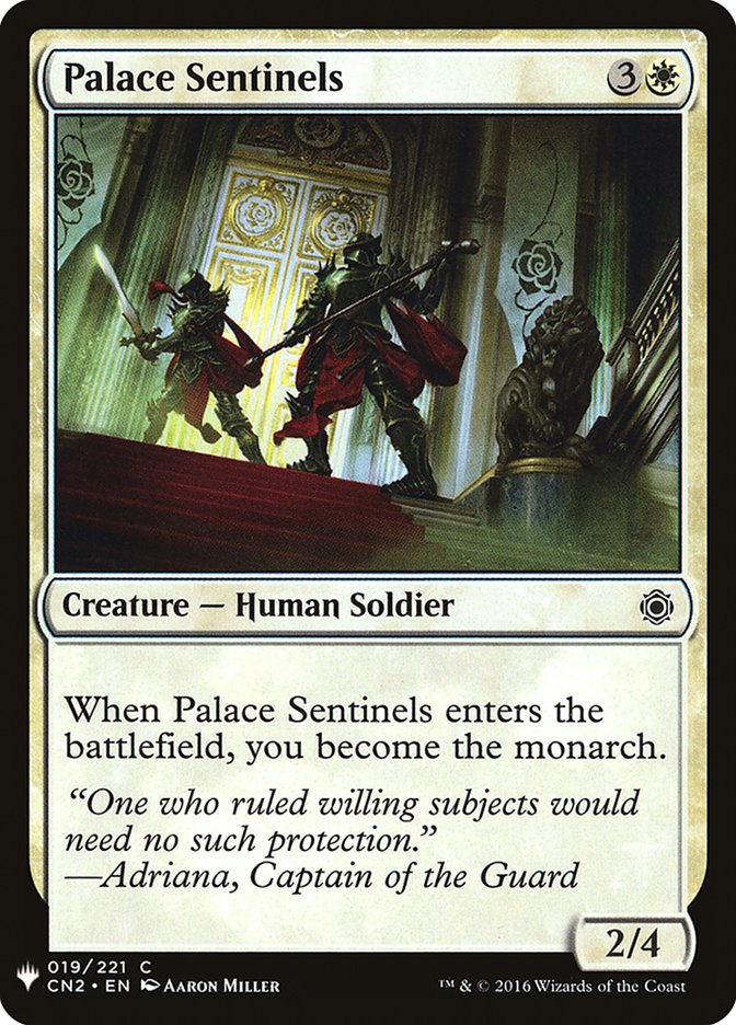 Palace Sentinels [Mystery Booster] | Webway Games