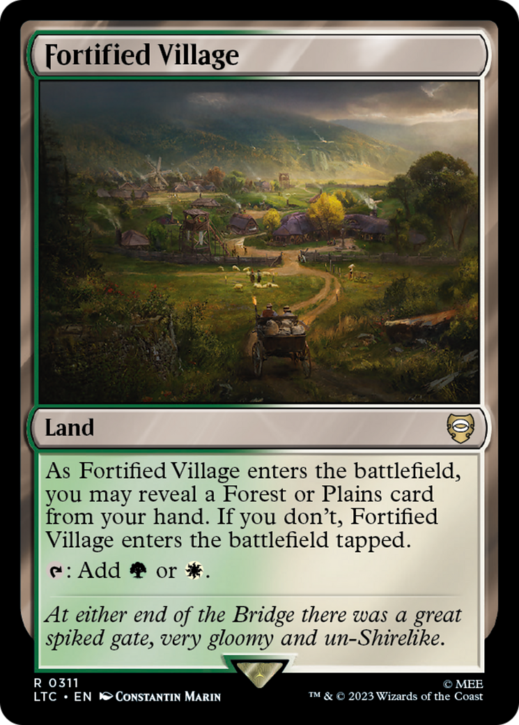 Fortified Village [The Lord of the Rings: Tales of Middle-Earth Commander] | Webway Games