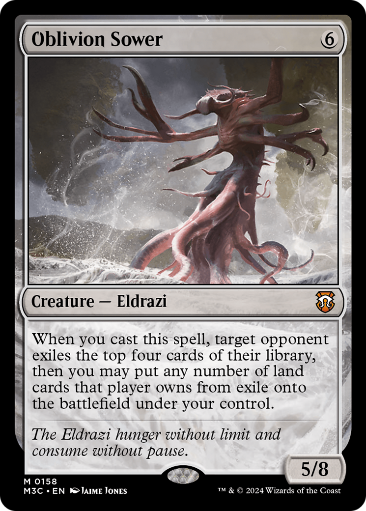 Oblivion Sower (Ripple Foil) [Modern Horizons 3 Commander] | Webway Games
