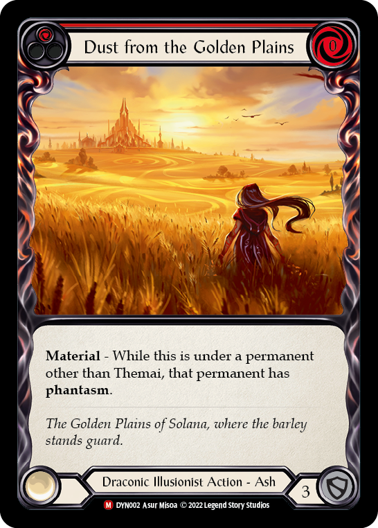 Dust from the Golden Plains [DYN002] (Dynasty) | Webway Games