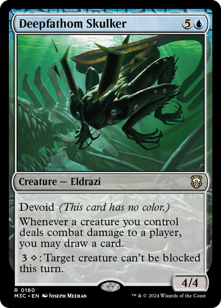 Deepfathom Skulker (Ripple Foil) [Modern Horizons 3 Commander] | Webway Games