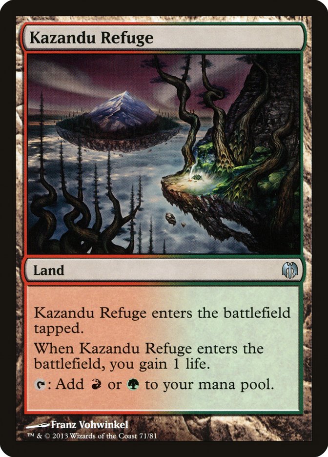 Kazandu Refuge [Duel Decks: Heroes vs. Monsters] | Webway Games