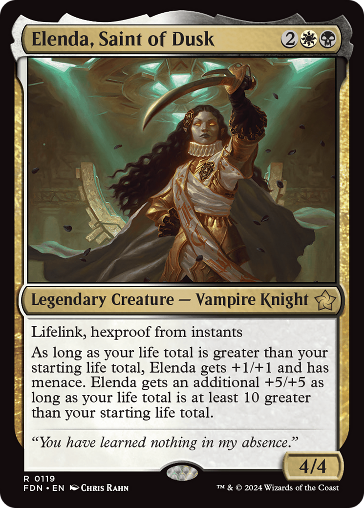 Elenda, Saint of Dusk [Foundations] | Webway Games
