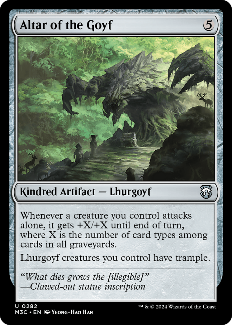 Altar of the Goyf [Modern Horizons 3 Commander] | Webway Games
