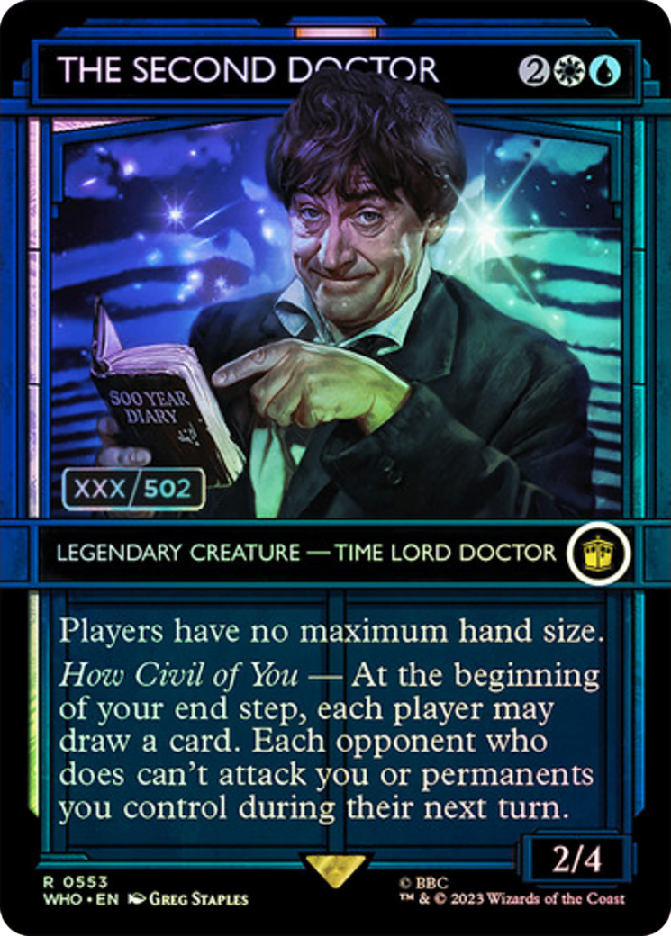 The Second Doctor (Serial Numbered) [Doctor Who] | Webway Games