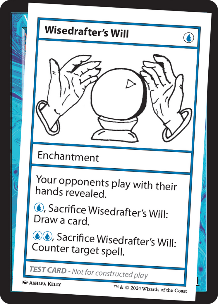 Wisedrafter's Will [Mystery Booster 2 Playtest Cards] | Webway Games
