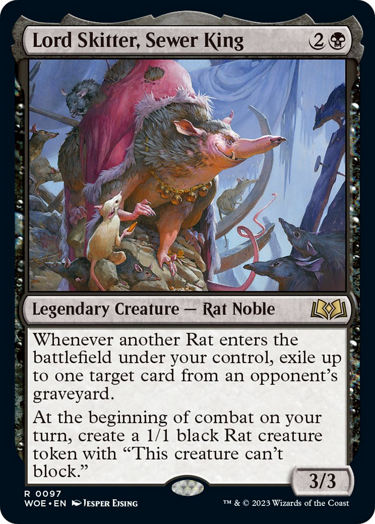 Lord Skitter, Sewer King [Wilds of Eldraine] | Webway Games
