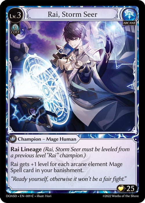 Rai, Storm Seer (009) [Dawn of Ashes: Starter Decks] | Webway Games