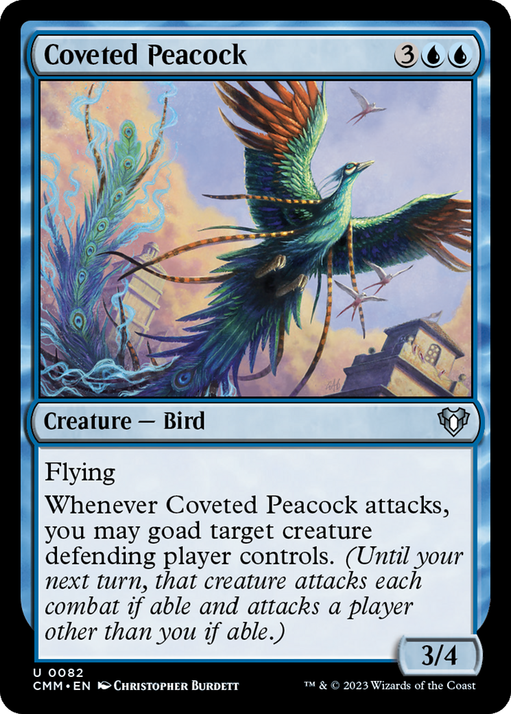 Coveted Peacock [Commander Masters] | Webway Games