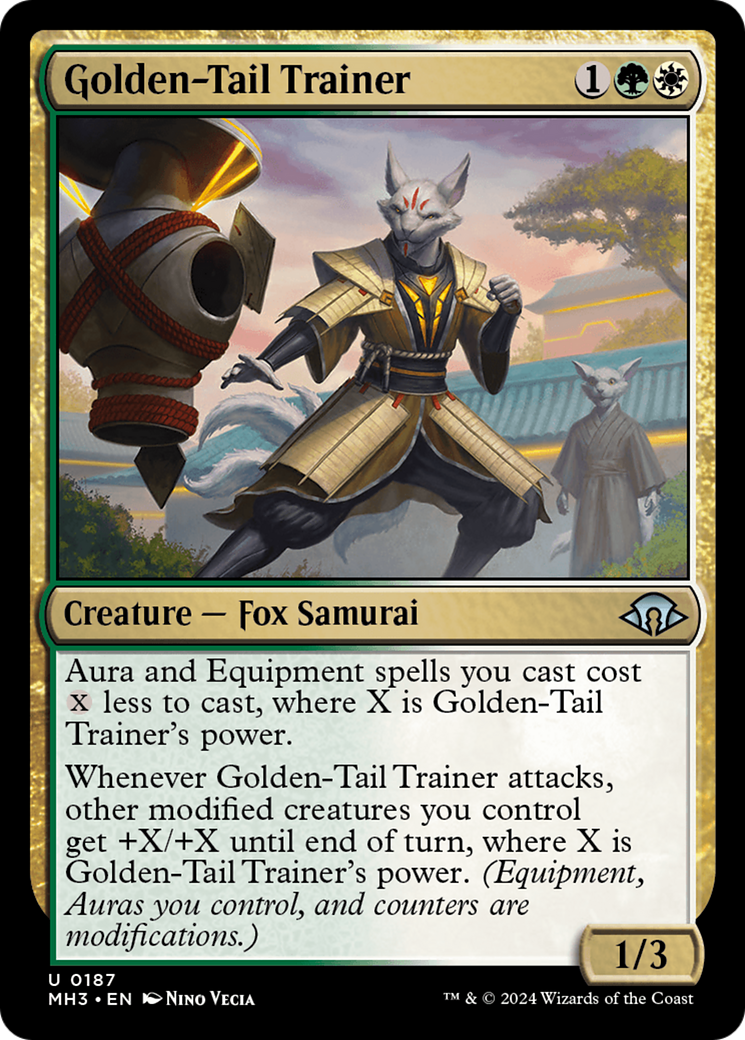 Golden-Tail Trainer [Modern Horizons 3] | Webway Games