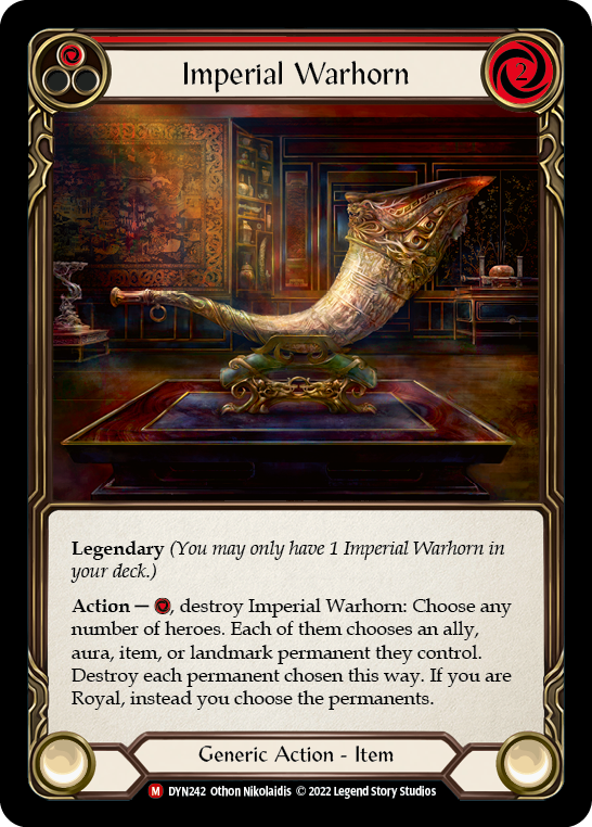 Imperial Warhorn [DYN242] (Dynasty) | Webway Games