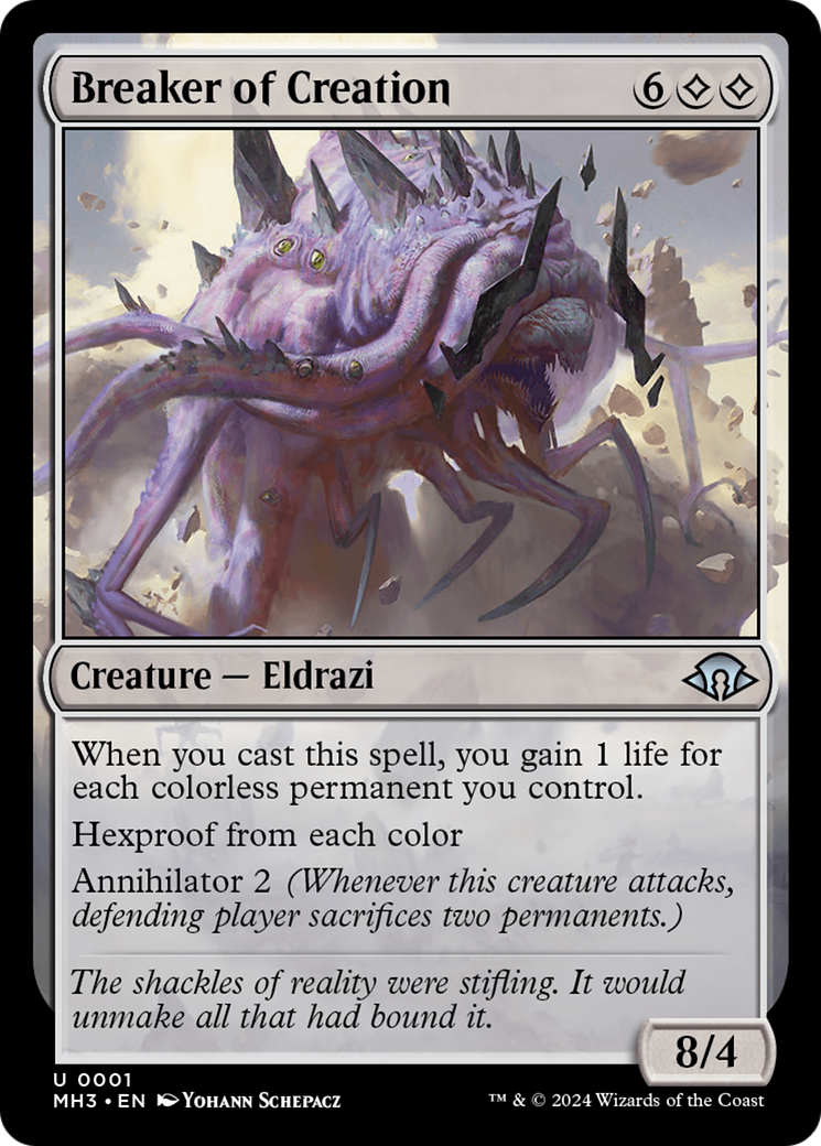 Breaker of Creation [Modern Horizons 3] | Webway Games