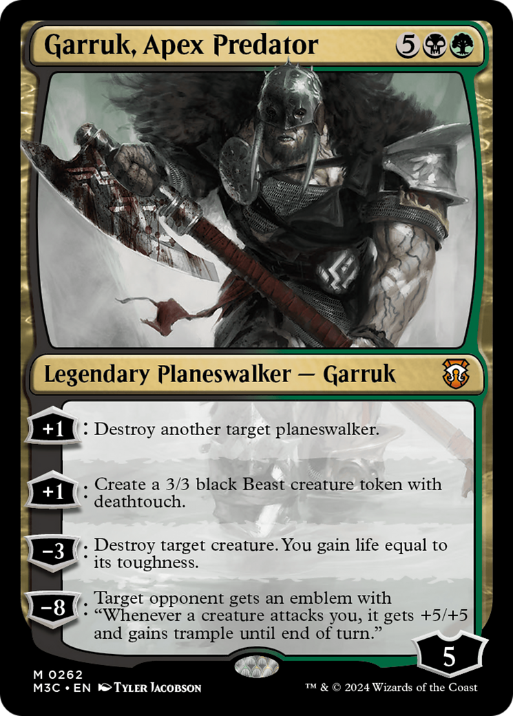 Garruk, Apex Predator [Modern Horizons 3 Commander] | Webway Games