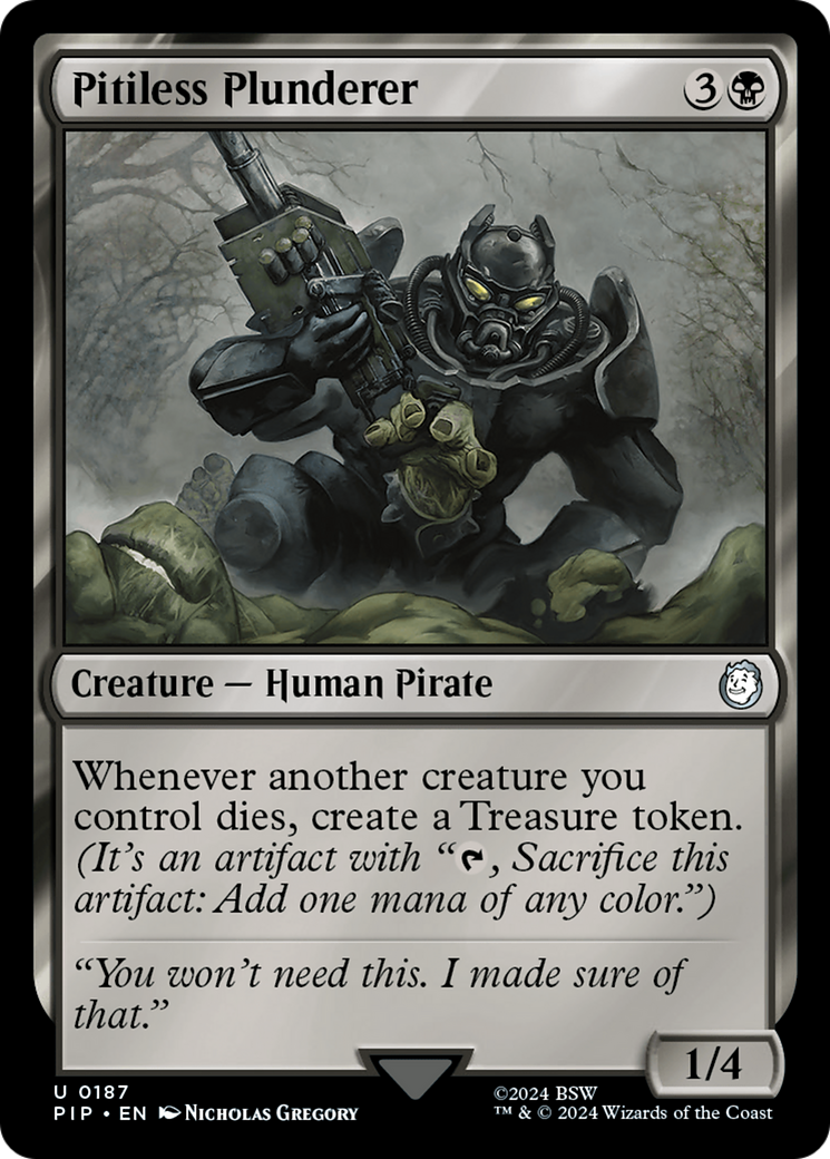 Pitiless Plunderer [Fallout] | Webway Games