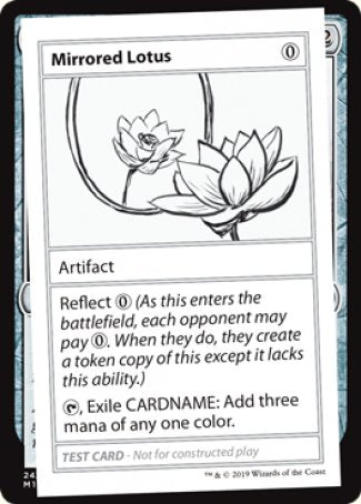 Mirrored Lotus (2021 Edition) [Mystery Booster Playtest Cards] | Webway Games