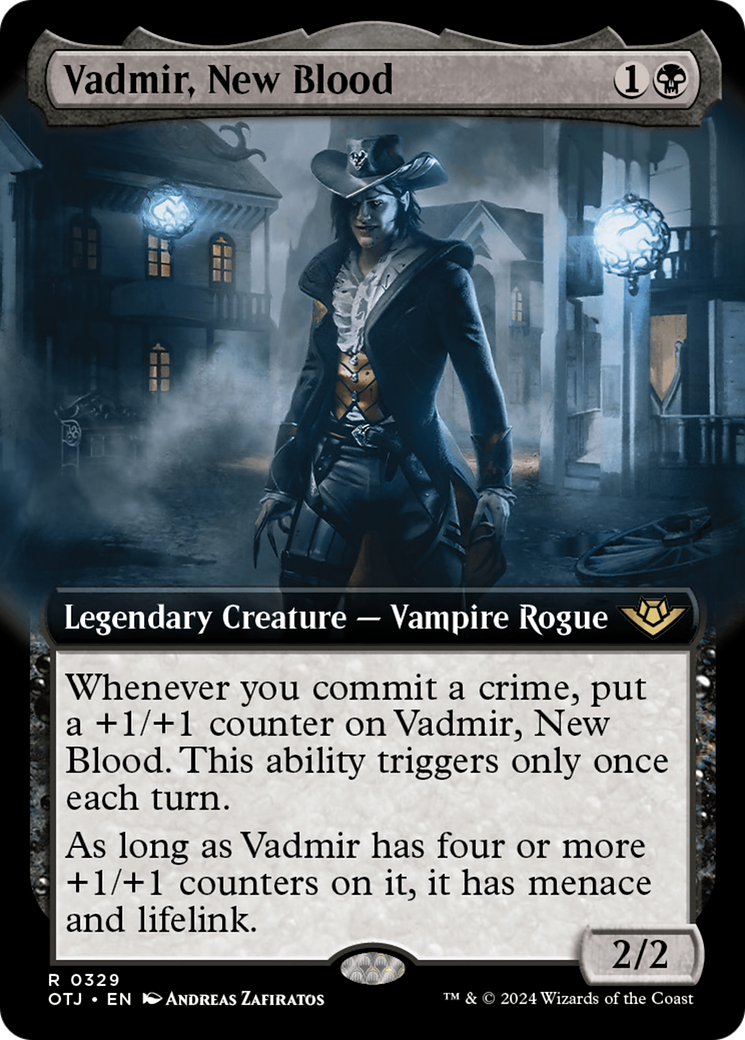 Vadmir, New Blood (Extended Art) [Outlaws of Thunder Junction] | Webway Games