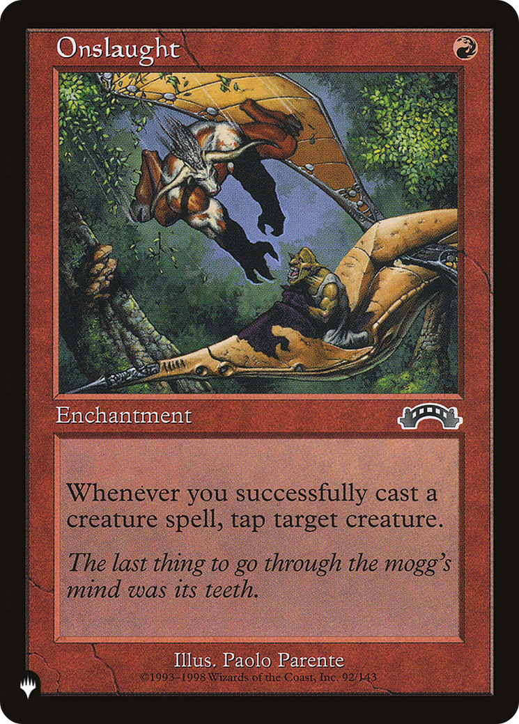 Onslaught [The List] | Webway Games