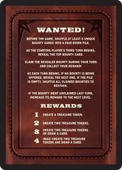 Bounty: Sleepy Sovka // Bounty Rules Double-Sided Token [Outlaws of Thunder Junction Commander Tokens] | Webway Games