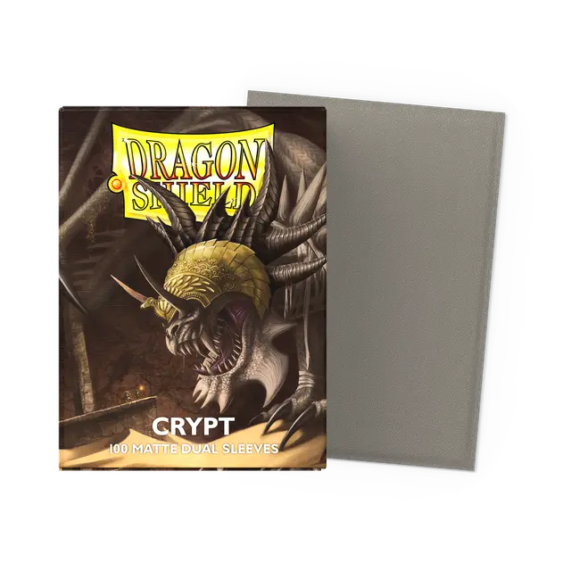 Crypt - Matte Dual Sleeves - Standard Size | Webway Games