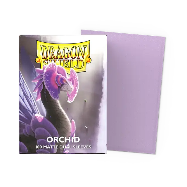 Orchid - Matte Dual Sleeves - Standard Size | Webway Games