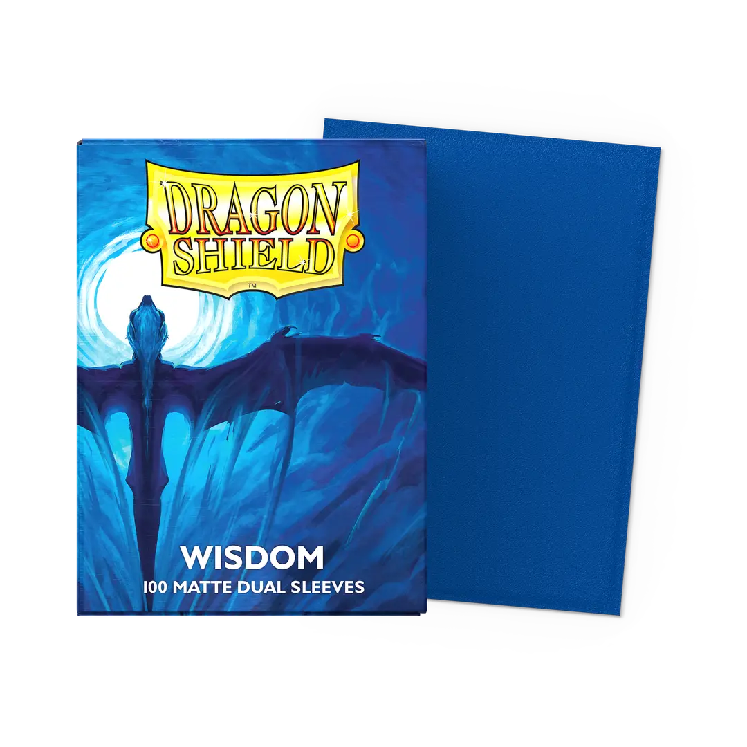 Wisdom Dual Matte Sleeves - Dragon Shield | Webway Games