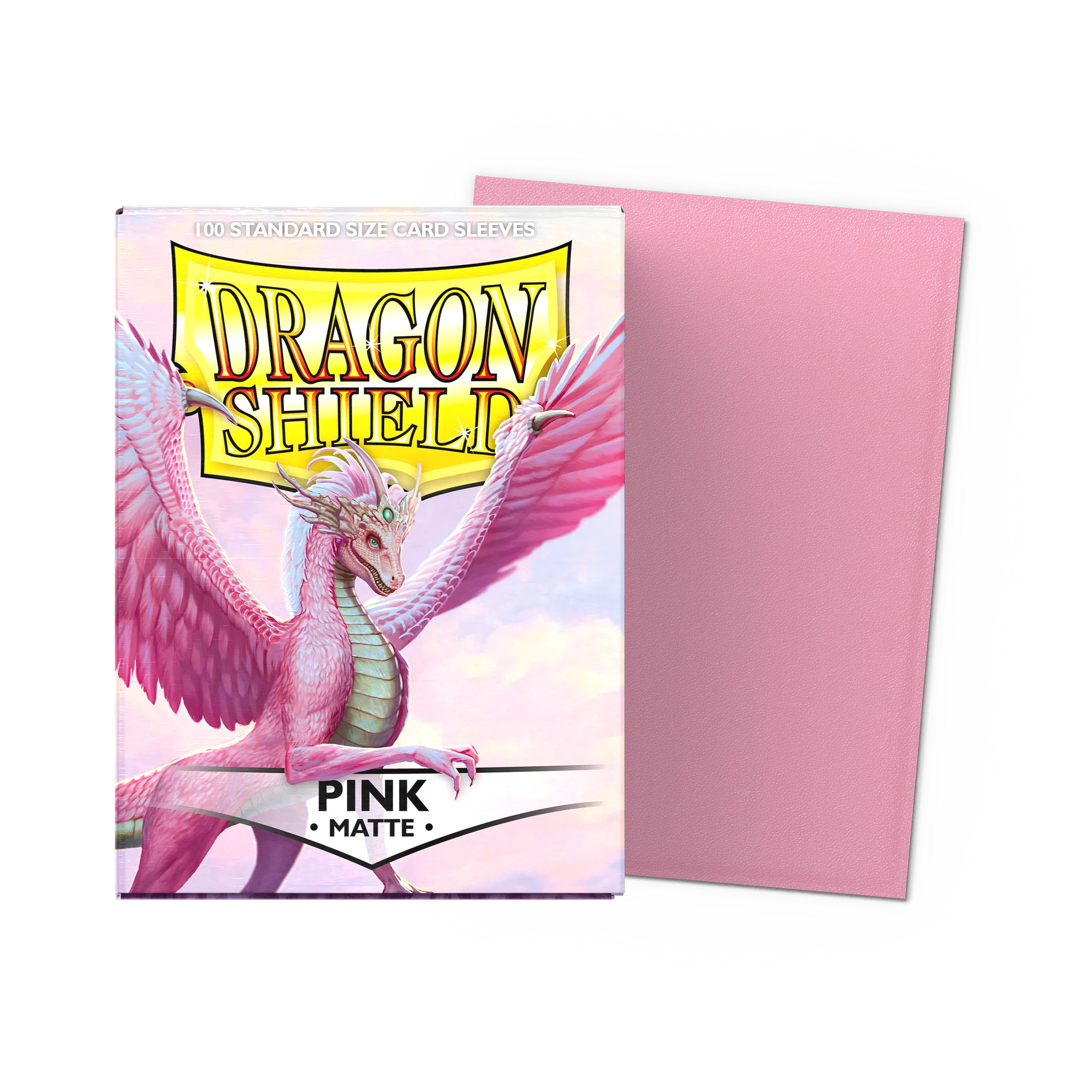 Dragon Shield 100 Matte Sleeves - Pink | Webway Games