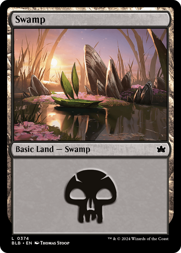 Swamp (0374) [Bloomburrow] | Webway Games